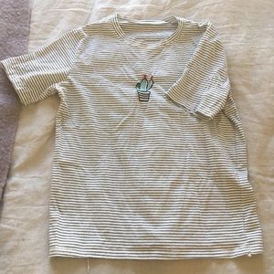 Cute embroidered t-shirt